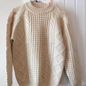 Vintage 70’s Wool Fishing Sweater (M?)